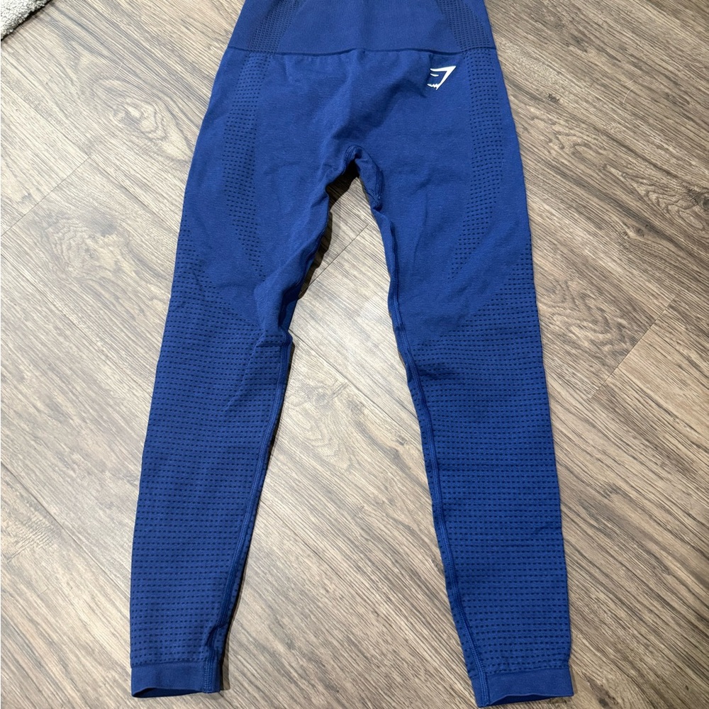 Gymshark Deep Blue Seamless High-Waist Leggings